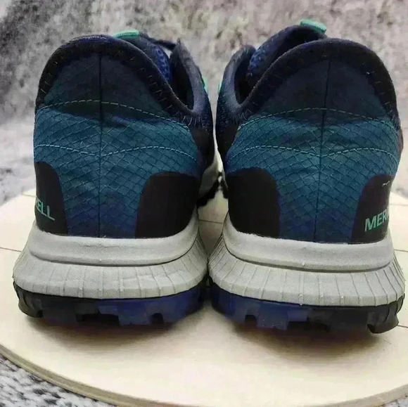 Merrell Women's Bravada Blue Cobalt Low Hiking Shoes Hikers Size 7 - Picture 6 of 8